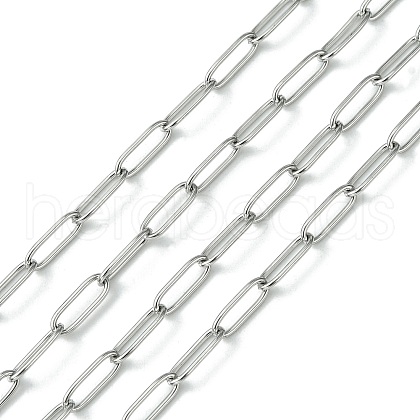 Non-Tarnish 304 Stainless Steel Chains CHS-G017-07P-1