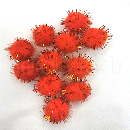 Handmade DIY Doll Craft Pom Pom Yarn Pom Pom Balls FABR-PW0001-106C-07-1