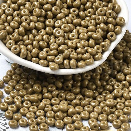 Baking Paint Glass Seed Beads X1-SEED-B001-02A-18-1