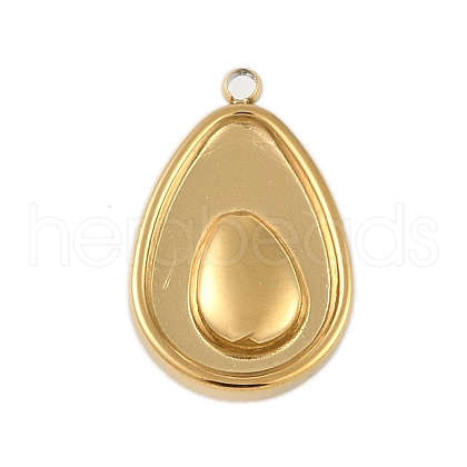 Ion Plating(IP) 304 Stainless Steel Pendants STAS-U019-35G-1