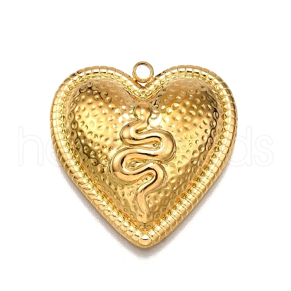 304 Stainless Steel Pendants STAS-M116-08G-1