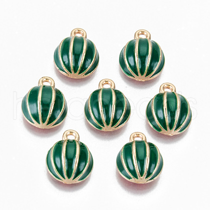 Alloy Enamel Charms ENAM-T011-25KC-RS-1