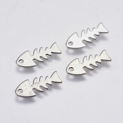 Tarnish Resistant 201 Stainless Steel Pendants STAS-F139-021P-1