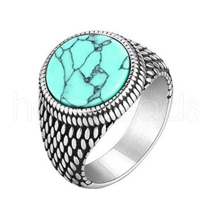 Stainless Steel Color Finger Rings for Men FS-WG49563-10-1