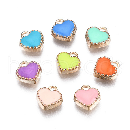 Alloy Enamel Charms ENAM-Q033-51-1