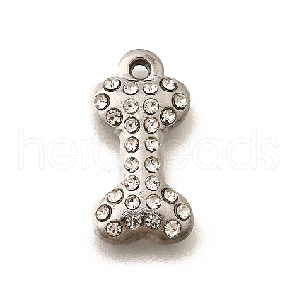 304 Stainless Steel Pendants STAS-C122-18P-1