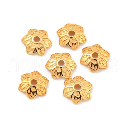 925 Sterling Silver Bead Caps STER-U002-06A-G-1