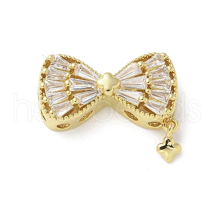 Brass Micro Pave Cubic Zirconia Pendants KK-A236-21G-01-1