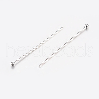 Tarnish Resistant 304 Stainless Steel Ball Head Pins STAS-K172-30P-03-1