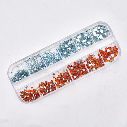 Glass Rhinestone Cabochons MRMJ-S016-004F-1