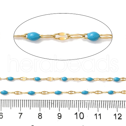 Ion Plating(IP) 304 Stainless Steel Link Chains CHS-F002-A11-1