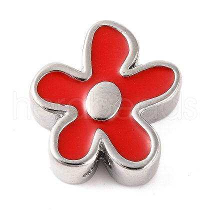 304 Stainless Steel Enamel Beads STAS-B070-07P-03-1