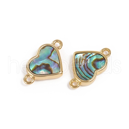 Natural Abalone Shell/Paua Shell Links connectors KK-L196-08C-1