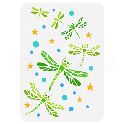 Plastic Drawing Painting Stencils Templates DIY-WH0396-192-1