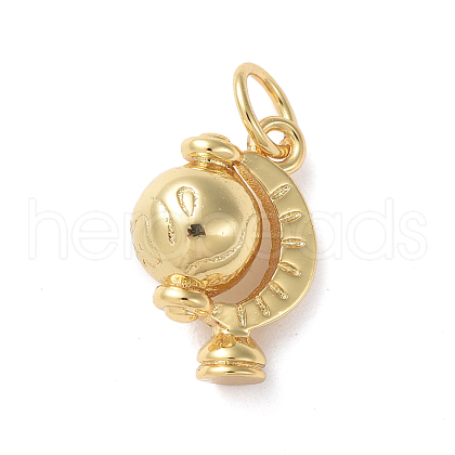 Brass Charms ZIRC-G160-59G-1