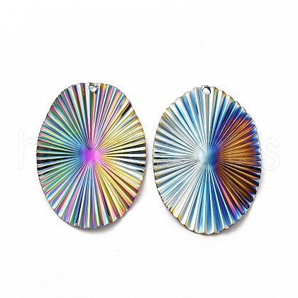 Ion Plating(IP) 304 Stainless Steel Pendants STAS-F290-17MC-1