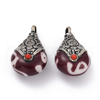 Resin Pendants KK-I009-02A-AS-1
