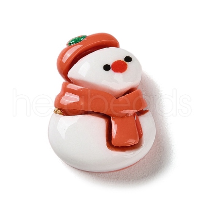 Christmas Theme Opaque Resin Decoden Cabochons RESI-F053-C11-1