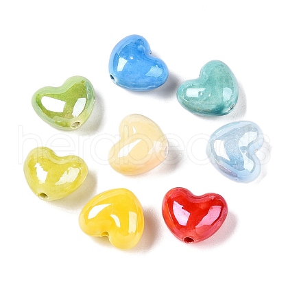 Handmade Porcelain Beads X-PORC-N007-26-A-1