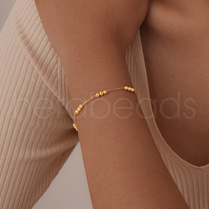 Stainless Steel Chain Bracelets PW-WG751C5-01-1