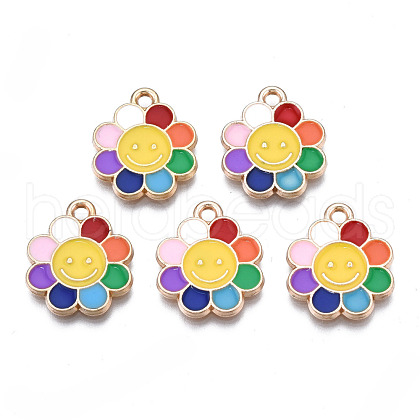 Alloy Enamel Pendants PALLOY-N153-56-1