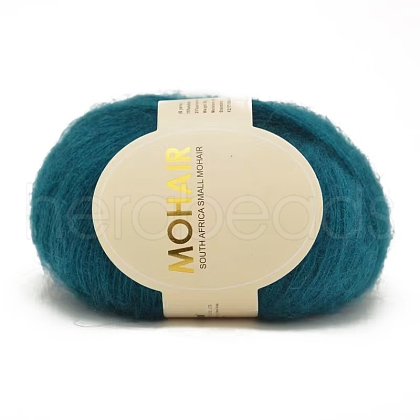 Wool Fibre Yarn for Knitting Soft Mohair Knit Long Wool Yarn DIY Scarf Crochet Thread Supplies PW-WG5D02E-05-1