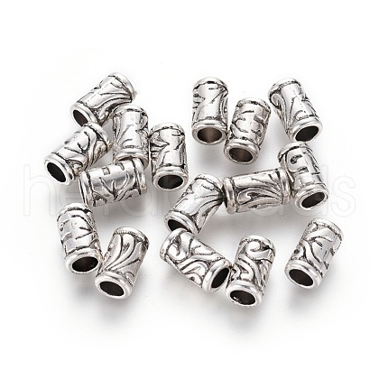 Antique Silver Tibetan Style Alloy European Beads X-LF0276Y-1
