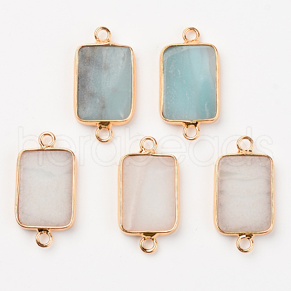 Natural Amazonite Links G-R464-002I-1