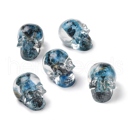 Natural African Opal Dyed Chips Beads G-E185-17-1