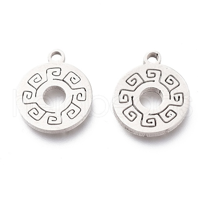 201 Stainless Steel Charms STAS-A047-07P-1