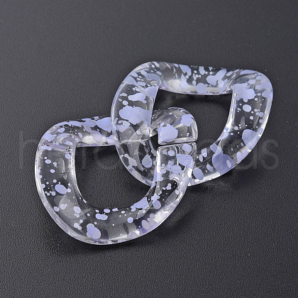 Transparent Acrylic Linking Rings OACR-N009-015A-B13-1