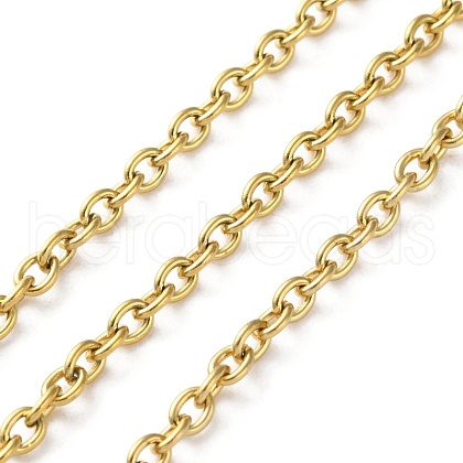 304 Stainless Steel Rolo Chains CHS-R020-08G-01-1