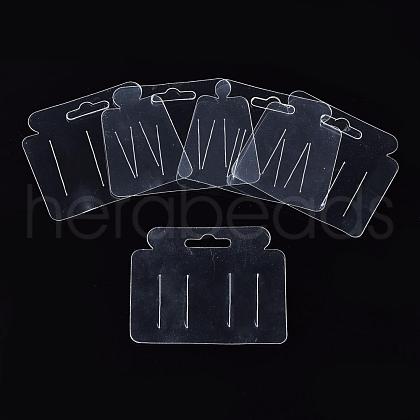 Plastic Hair Clip Display Cards CDIS-R034-56-A-1
