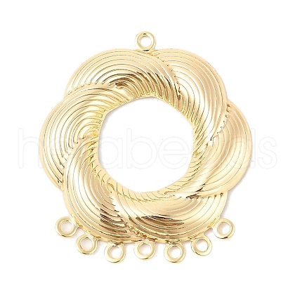Brass Flower Chandelier Component Links KK-R219-02G-1