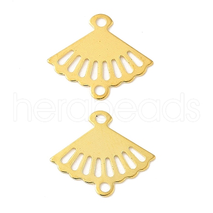 Brass Laser Cut Hollow Connector Charms KK-K277-12G-1