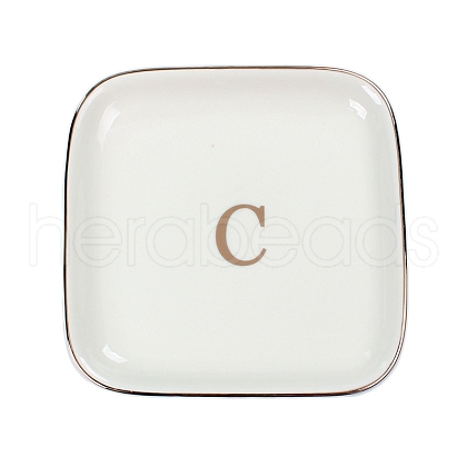 Ceramics Jewelry Plate PW-WGB9DFF-03-1