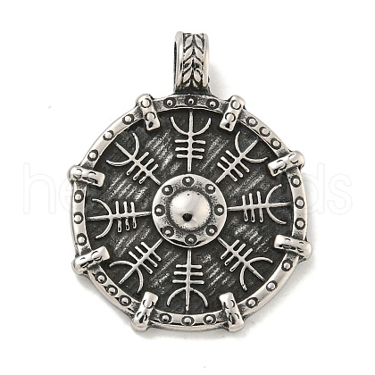 316 Surgical Stainless Steel Pendants STAS-E212-71AS-1