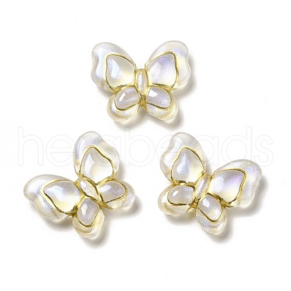 Transparent Acrylic Beads MACR-J123-06-1