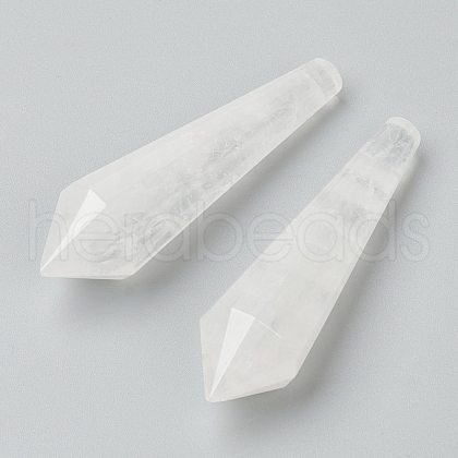 Natural Quartz Crystal Beads G-H256-10-1