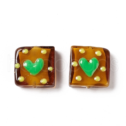 Handmade Lampwork Beads LAMP-G147-01C-1