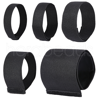 CHGCRAFT 5 Styles Nylon with Polyester Elastic Straps AJEW-CA0004-52-1