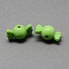 Solid Color Acrylic Beads SACR-R808-01-1