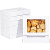 Rectangle Foldable Creative Cardboard Box CON-WH0086-18-1