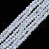 Electroplate Glass Beads Strands EGLA-A044-J2mm-B06-1