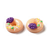 Opaque Resin Imitation Food Decoden Cabochons CRES-M014-01G-2