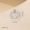 Micro Pave Cubic Zirconia Pendants PW-WGD8CC2-04-1