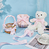 FIBLOOM 10 Yards Polyester Ruffled Lace Ribbon DIY-FI0001-14B-5