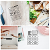 Cooking Theme Custom Stainless Steel Cutting Dies Stencils DIY-WH0289-036-6