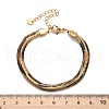 304 Stainless Steel Snake Chain Bracelets for Women BJEW-C103-02G-5