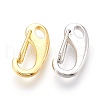 Alloy Push Gate Snap Keychain Clasp Findings PALLOY-L212-01-1